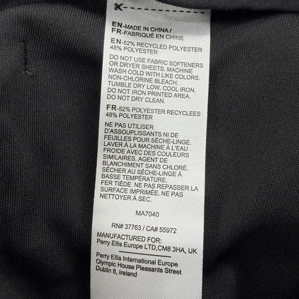 Penguin Sport Tech Golf Pants Mens 36x32 Caviar Black 5 Pocket Performance New